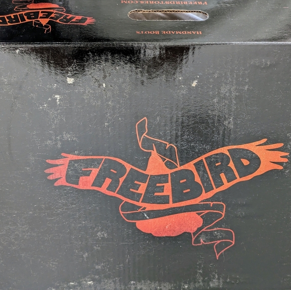 FREEBIRD BY STEVEN CROSBY STONE MOTO BIKER BOOTS SZ 11 US NIB - Picture 15 of 16